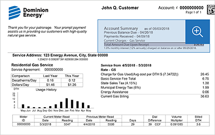 Understand My Bill | Utah | Dominion Energy