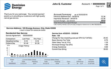 Dominion Energy Bill Pay Phone Number