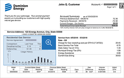 Understand My Bill | Utah | Dominion Energy